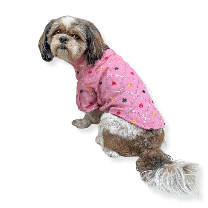 Pawgy Pets Festive Shirt Pink (New) for Dogs