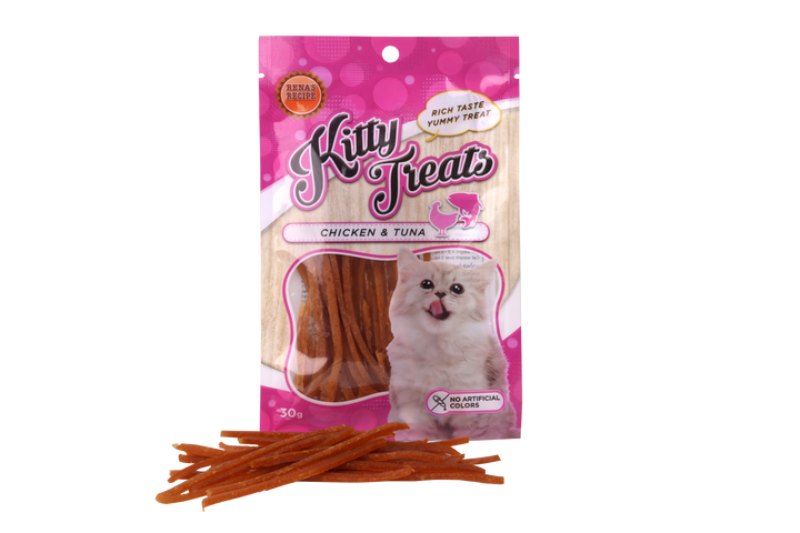 Kitty Treats Soft Chicken and Tuna, 30g