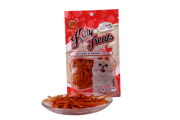 Kitty Treats Chicken with Shrimp Flavour, 30g