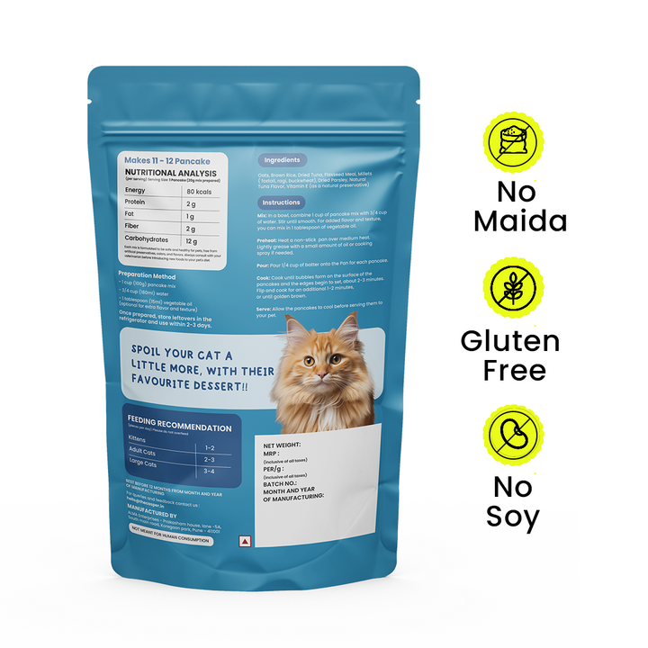 Pancake Mix for Cats Tuna 250gm