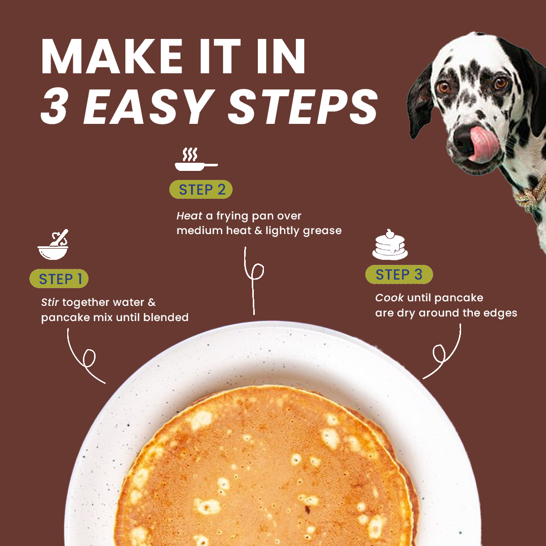 Pancake Mix for Dogs  Carob 250gm