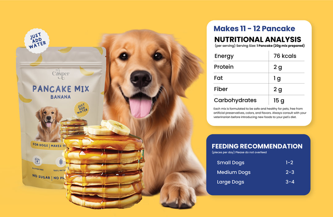 Pancake Mix for Dogs Banana 250gm