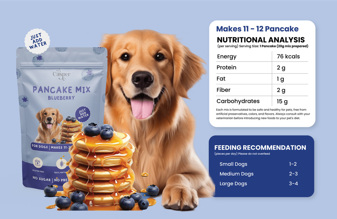 Pancake Mix for Dogs Blueberry 250gm