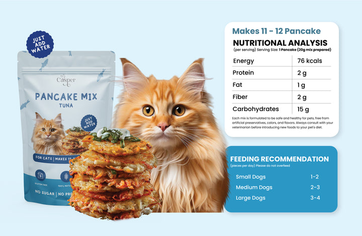 Pancake Mix for Cats Tuna 250gm