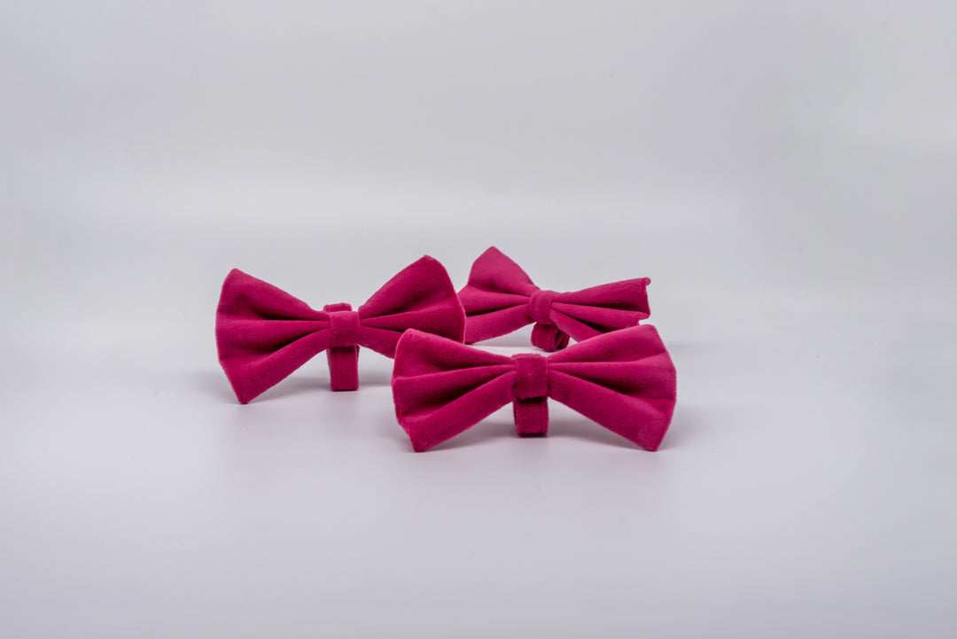 Suede Bow Tie