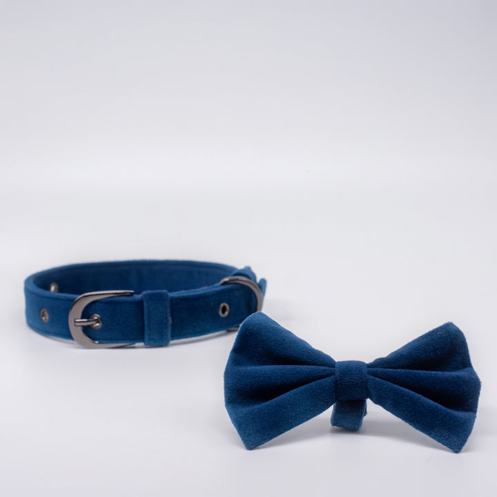 Suede Sailor Bow Tie