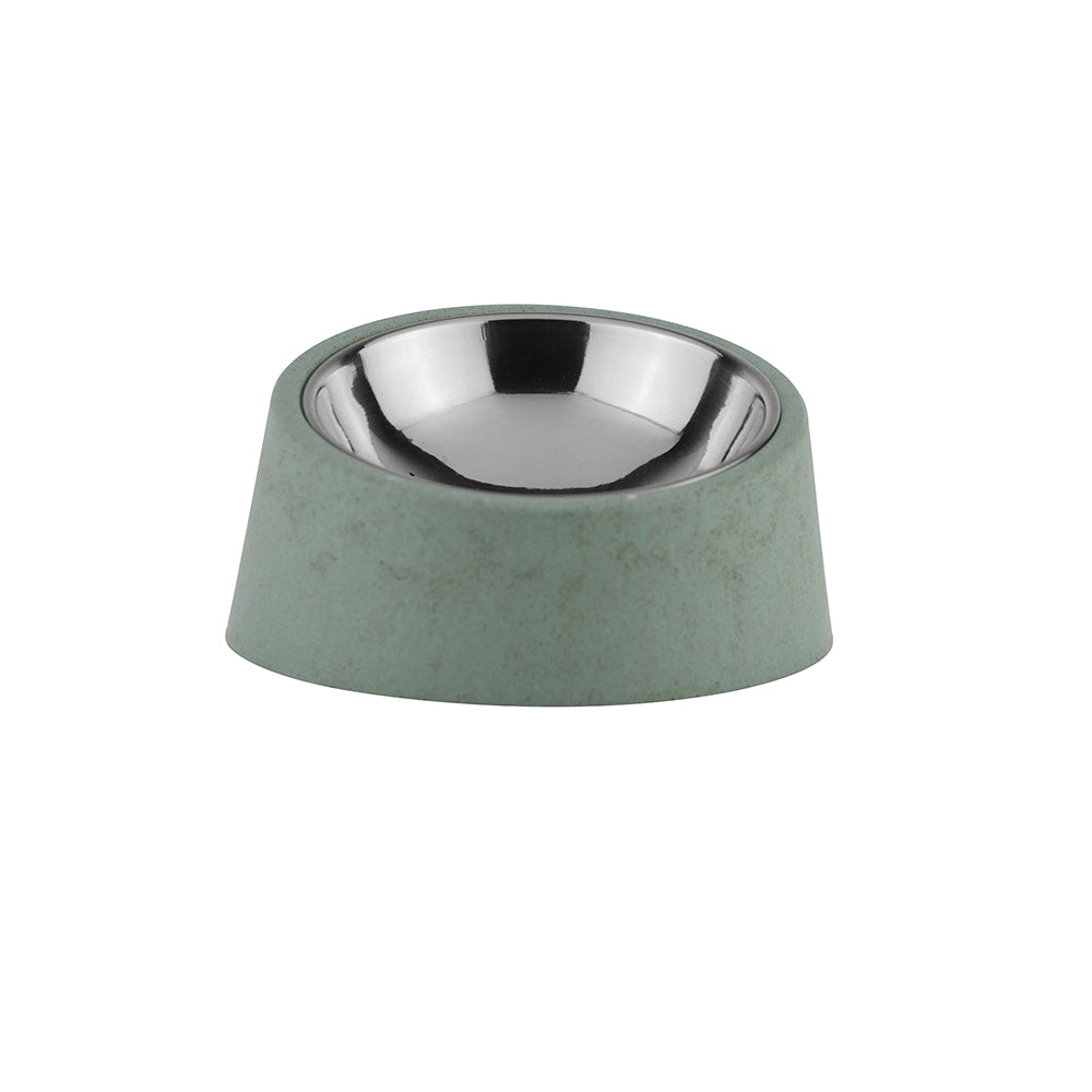 Sustainable Tilted Bowl - Mint Green