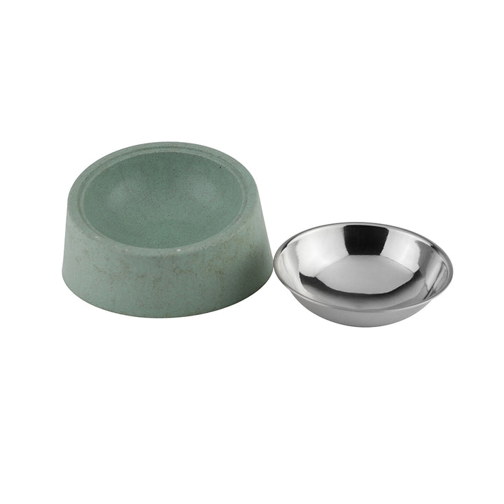 Sustainable Tilted Bowl - Mint Green