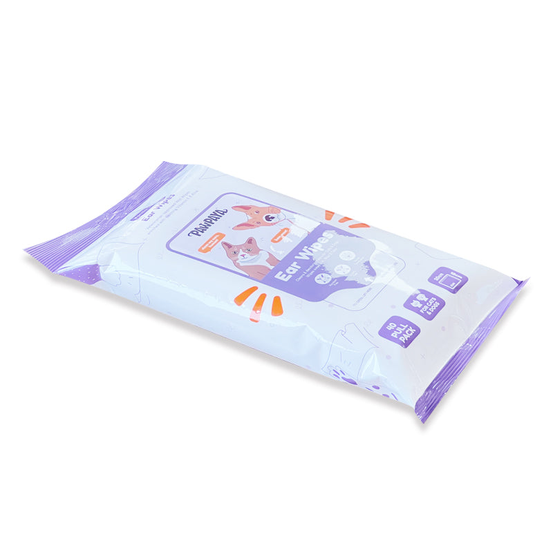 Pawpaya Ear wipe, 40 pull pack 20 X 18cm