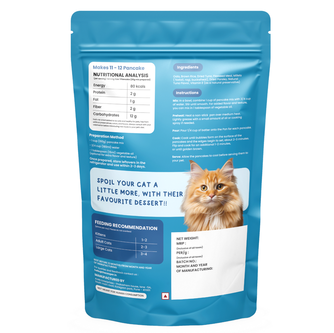 Pancake Mix for Cats Tuna 250gm